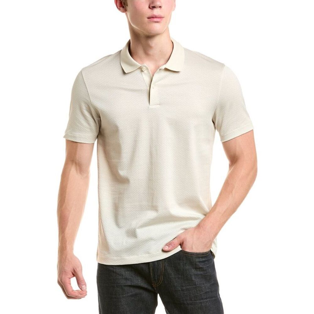 Hugo Boss Mens  C Parlay Textured Polo Shirt